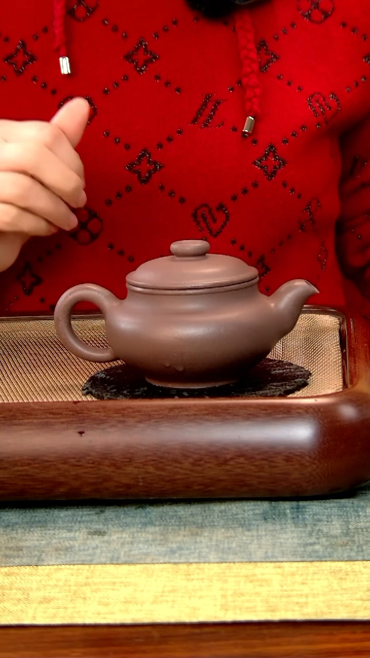 【闪购商品】紫砂茶壶16徐记福康 百年紫砂