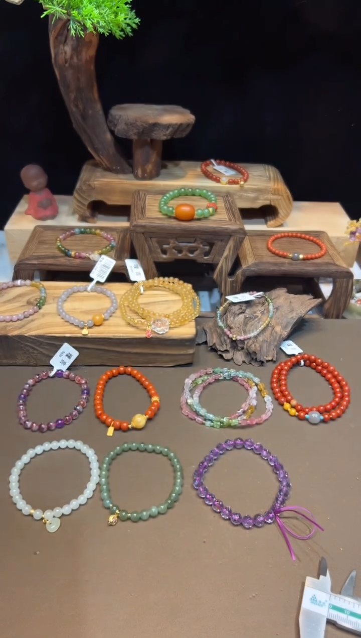 【闪购商品】碧玺手链未镶嵌手饰@@F4719