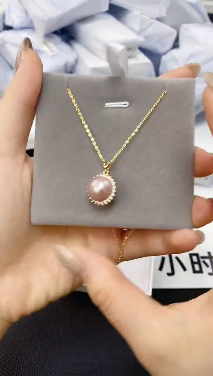 未镶嵌耳饰淡水珍珠xl1014