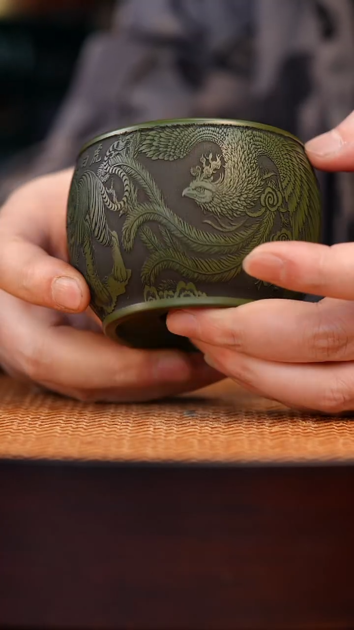 茶杯紫砂宜兴全手工紫砂杯