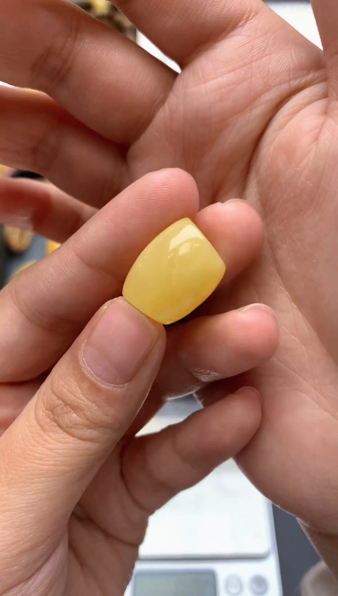 【闪购商品】琥珀珠宝奇石未镶嵌106琥珀蜜蜡花粉小坑