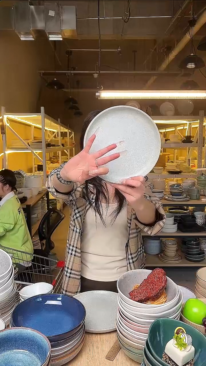 瓷254外贸尾货窑变釉下彩默认微瑕