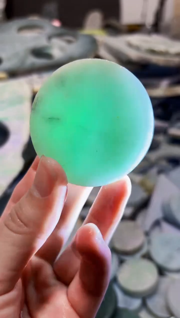 【闪购商品】翡翠颈饰未镶嵌A货白谭1275