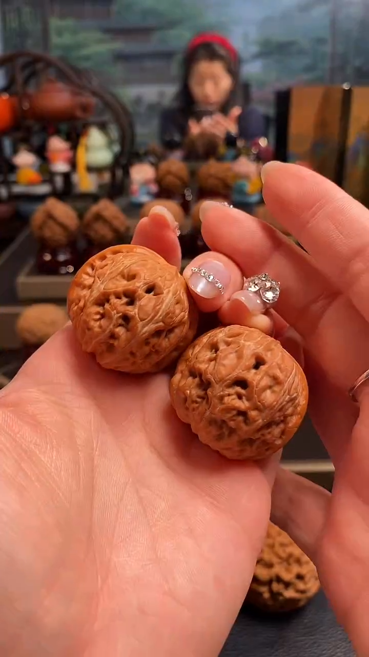 【闪购商品】文玩核桃把件H812平谷元宝38