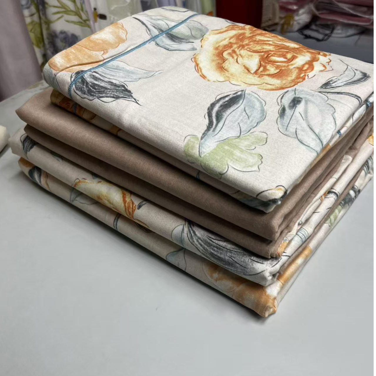 孤品四件套 被套 按照编号拍复古加厚柔软印花简约古风老式女士