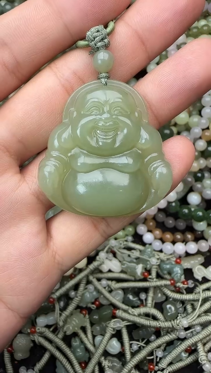 颈饰未镶嵌和田玉拍一发一