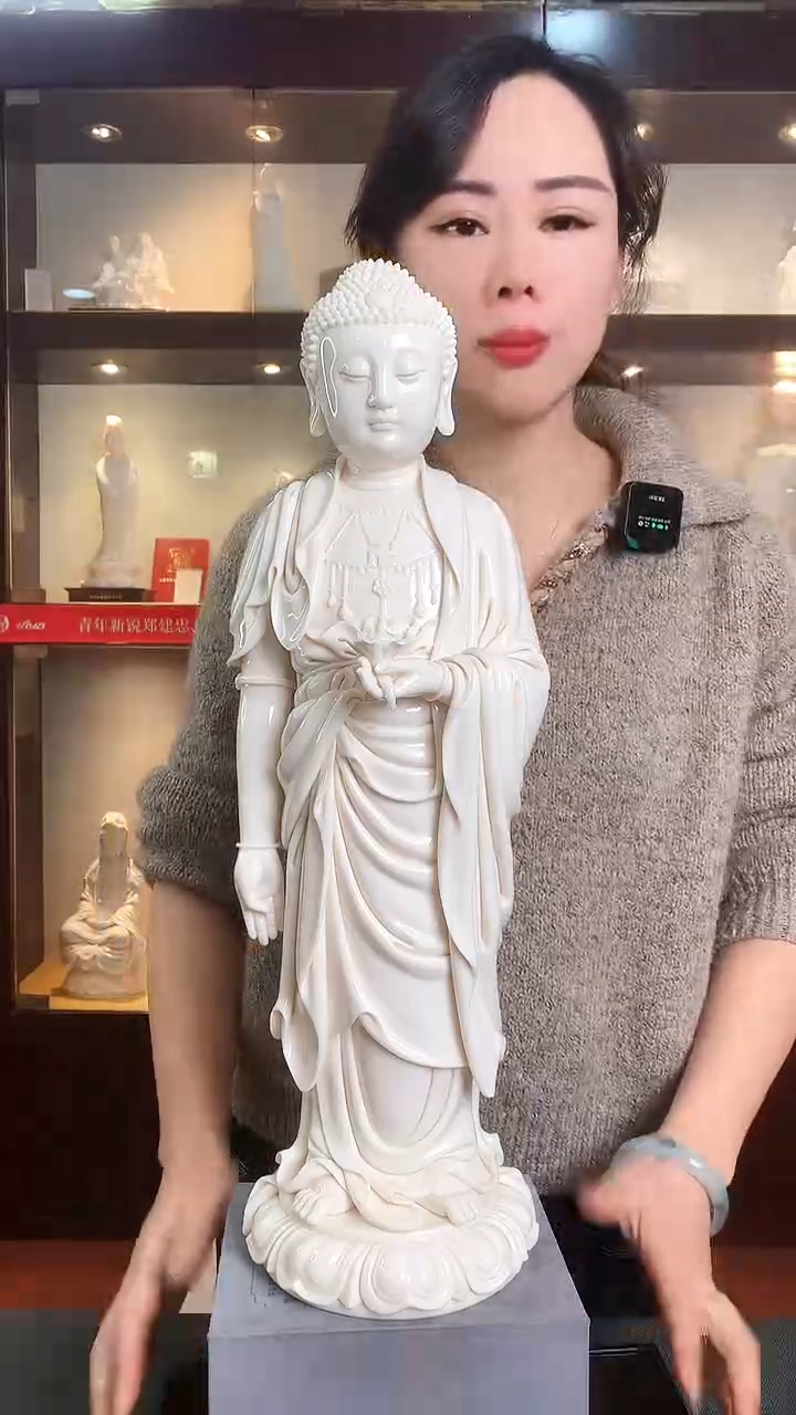 【闪购商品】摆件德化白瓷 阿弥陀佛