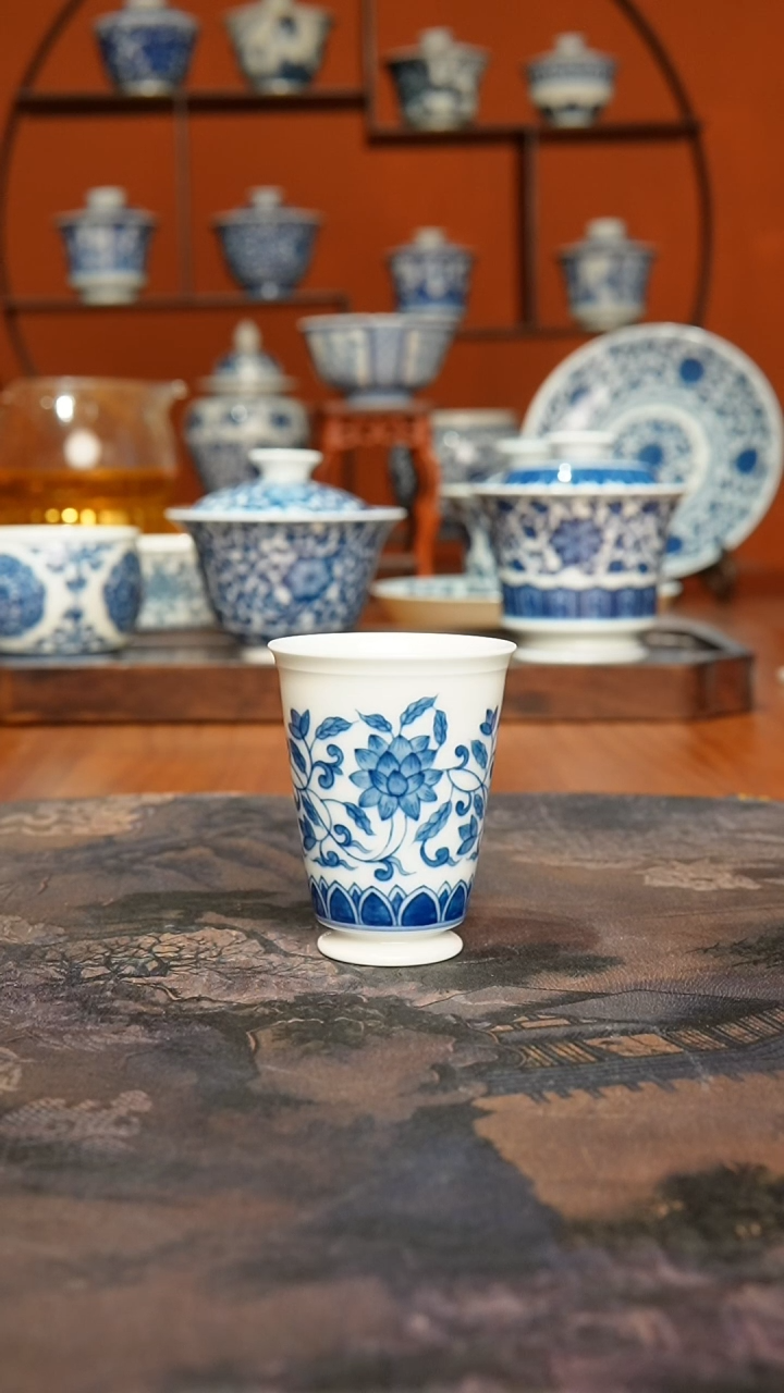 【闪购商品】景德镇镹曰陶柴窑手工手绘
