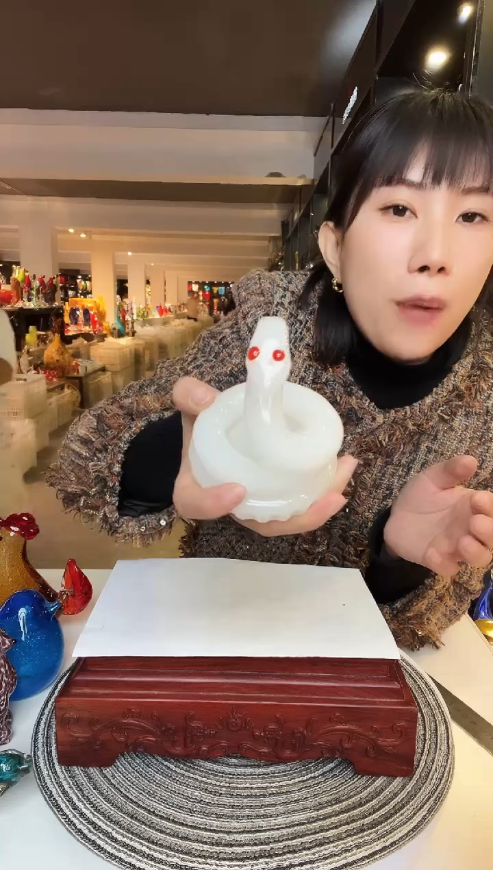 【闪购商品】茶盏琉璃摆件家居摆件