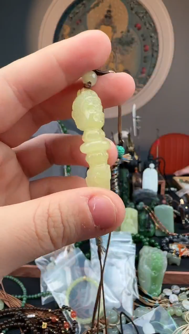 颈饰未镶嵌和田玉和田玉