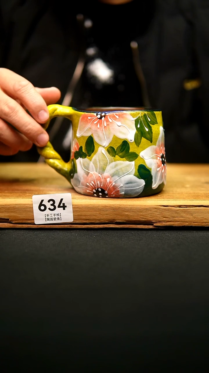 @@陶园瓷舍@@纯手工手绘@高温釉下彩