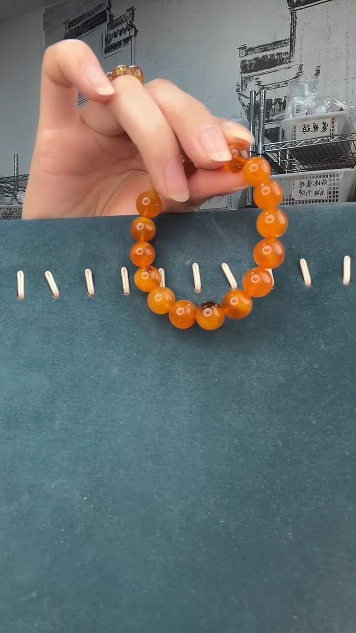 裸石琥珀未镶嵌天然蜜蜡A1269