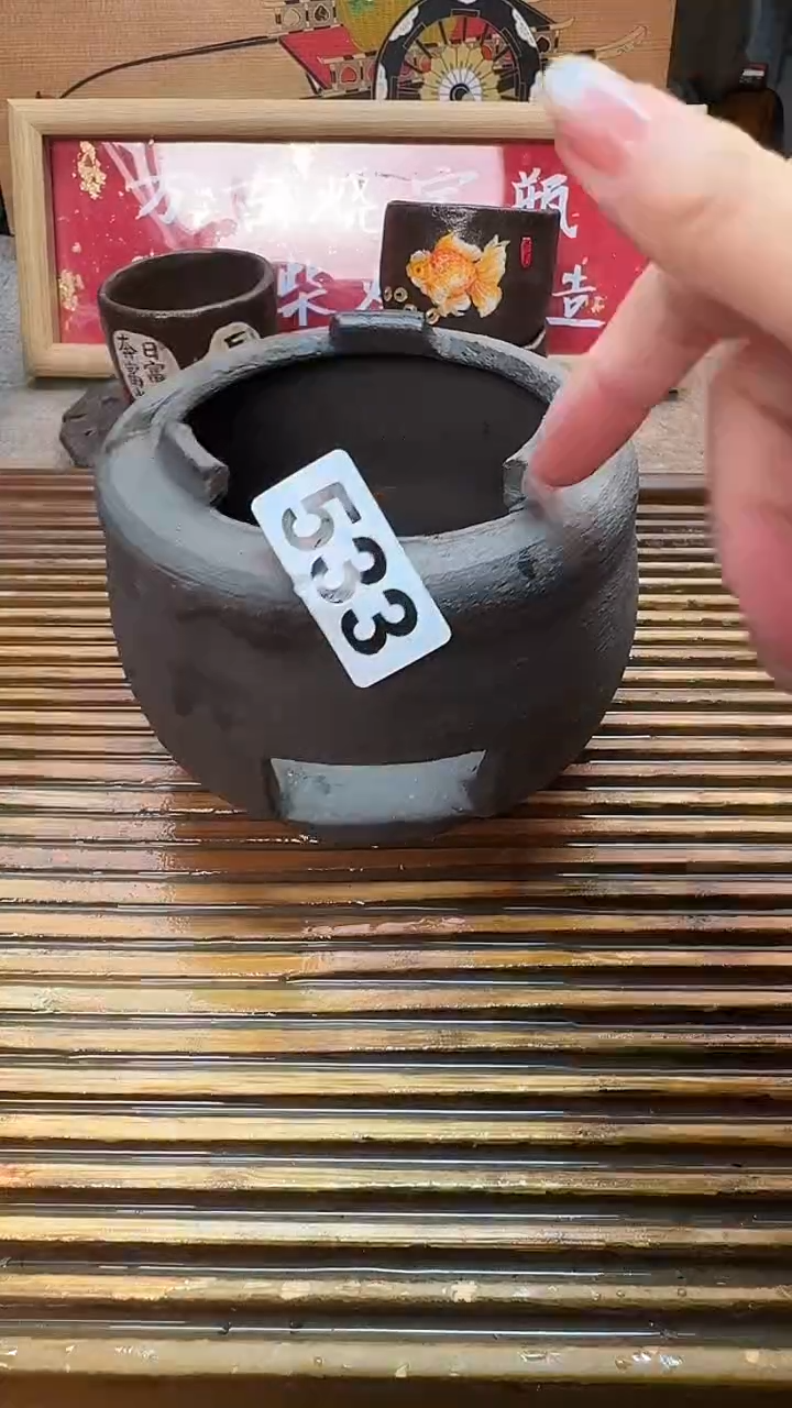 手工粗陶茶具每只不一样