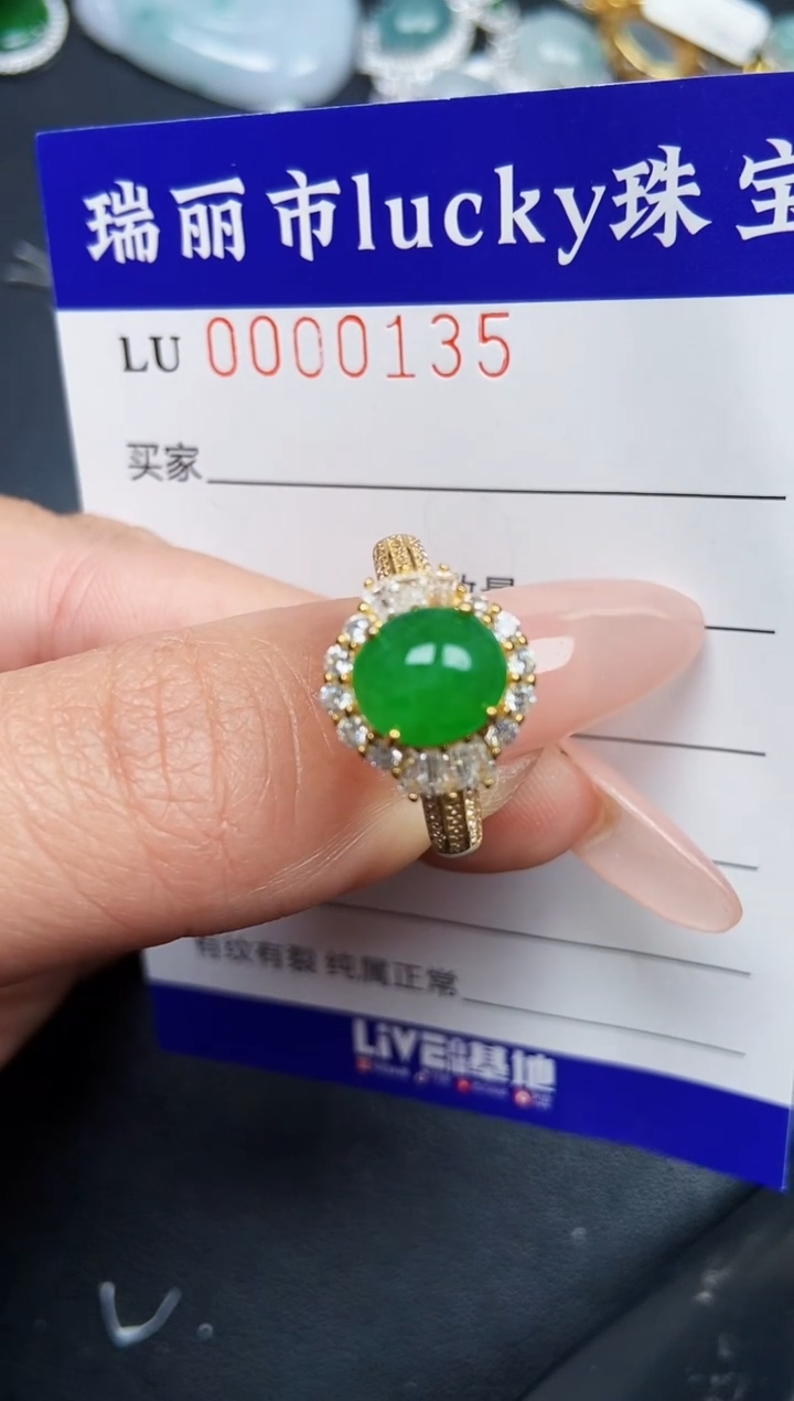 【闪购商品】翡翠颈饰银S925镶嵌0135