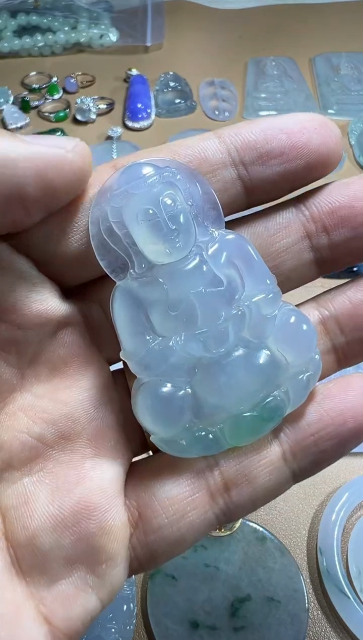 未镶嵌定制翡翠翡翠观音