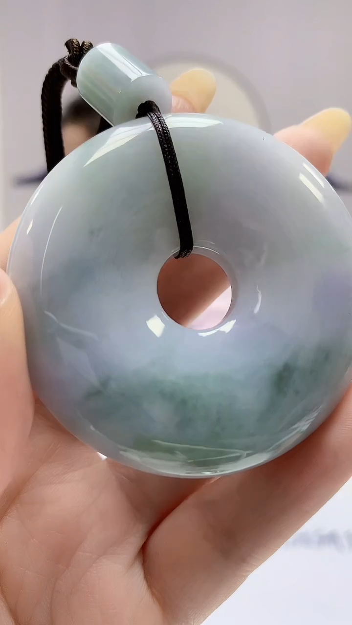 【闪购商品】定制翡翠未镶嵌4902DD-毛货挂件36