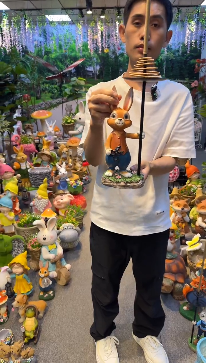 无花朵花园庭院摆件&00&