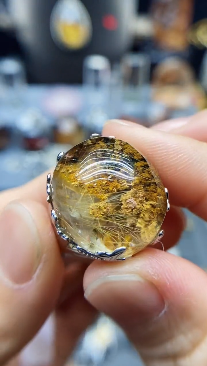 【闪购商品】水晶戒指银S925镶嵌水晶