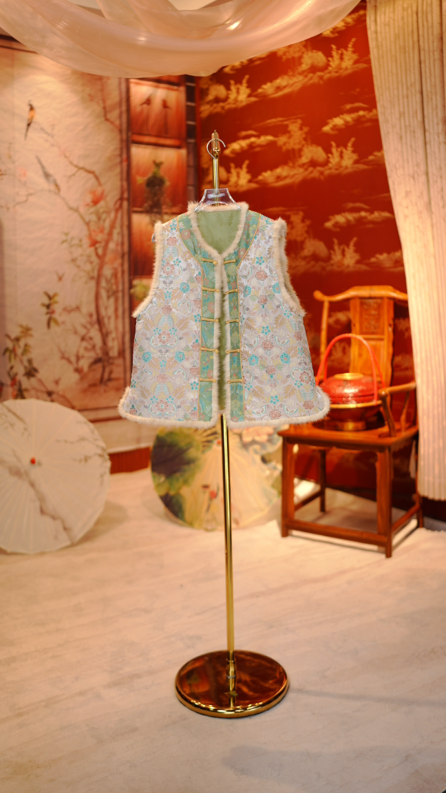 【苍葭】喜悦质造新中式国风气质时尚复古新中式马甲