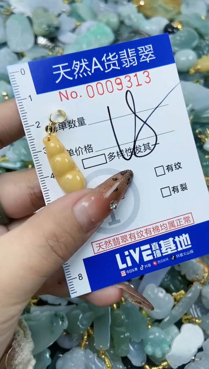 【闪购商品】翡翠颈饰未镶嵌天然A货翡翠