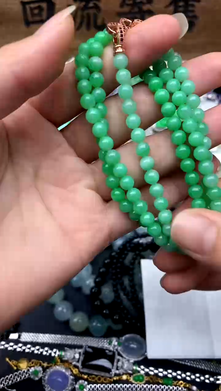 【闪购商品】翡翠手串未镶嵌257-中国好珍宝