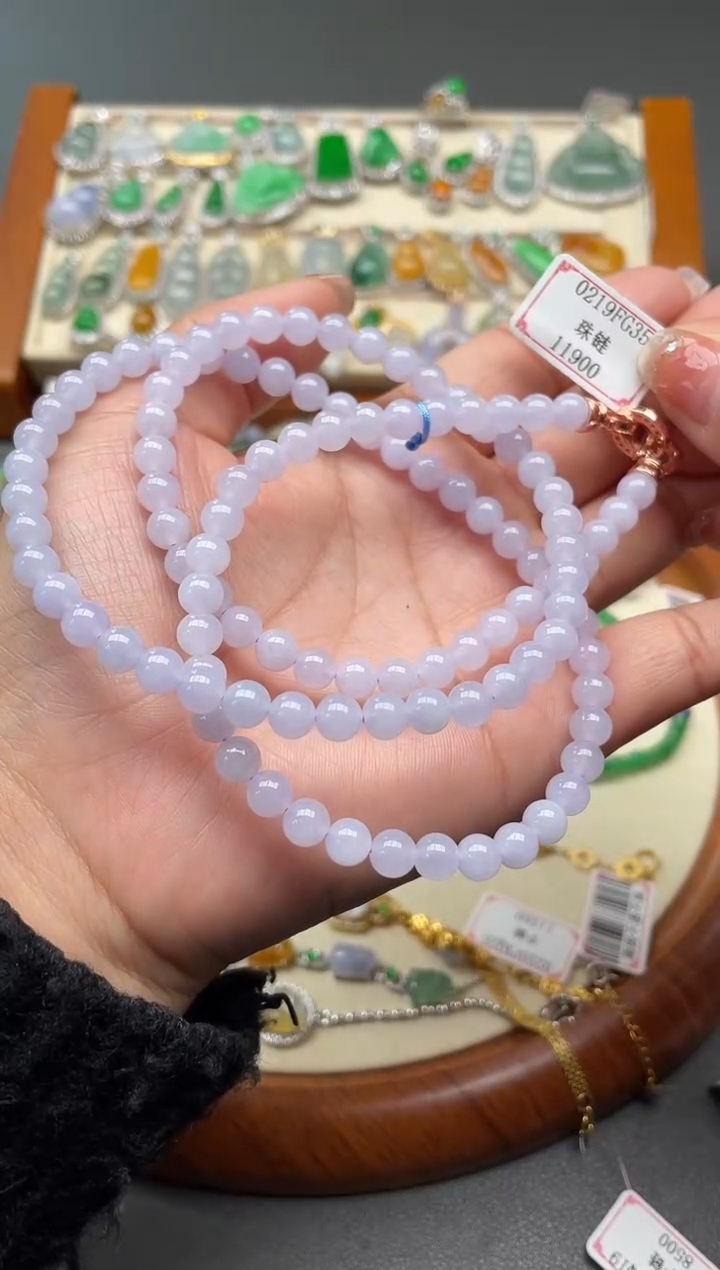 【闪购商品】翡翠颈饰未镶嵌0219FG35