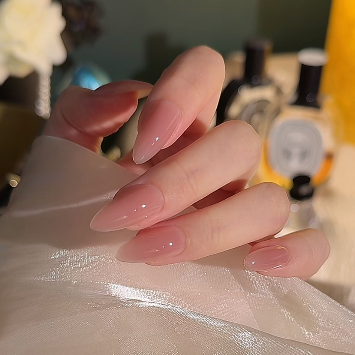 【芋泥泡芙】有色建构 甲片偏硬偏厚 扁平甲慎拍 建构单色 