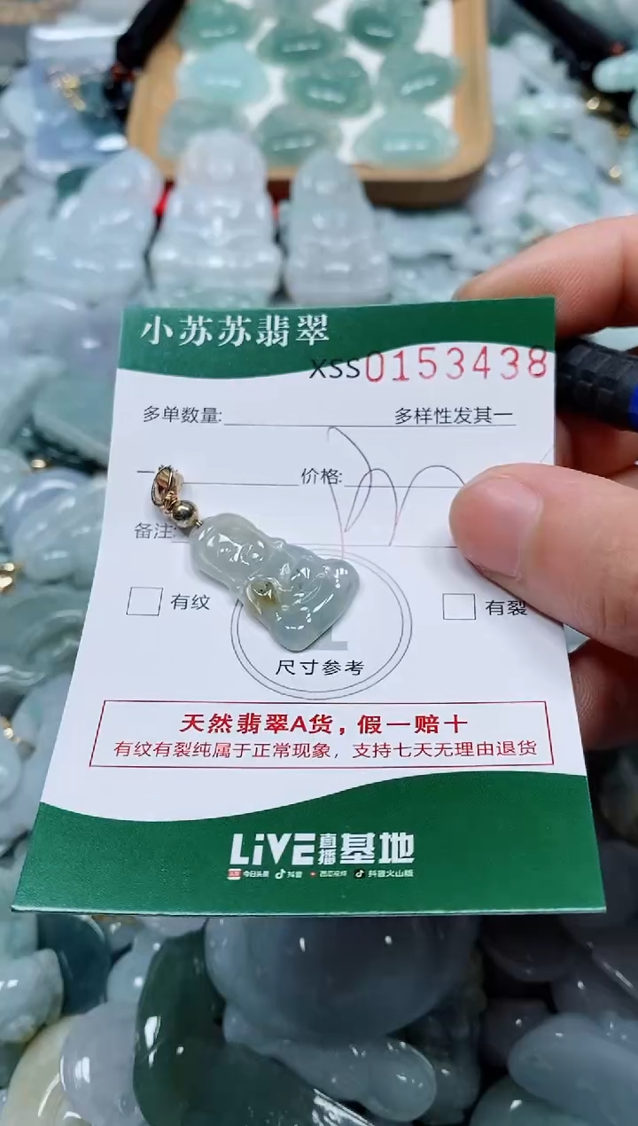 翡翠未镶嵌颈饰闪购商品0153438