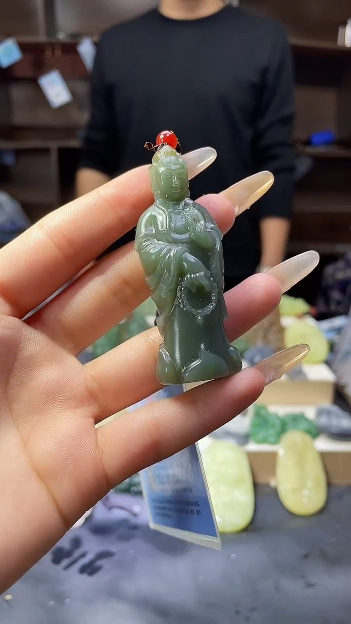 【闪购商品】和田玉（糖玉）颈饰未镶嵌1