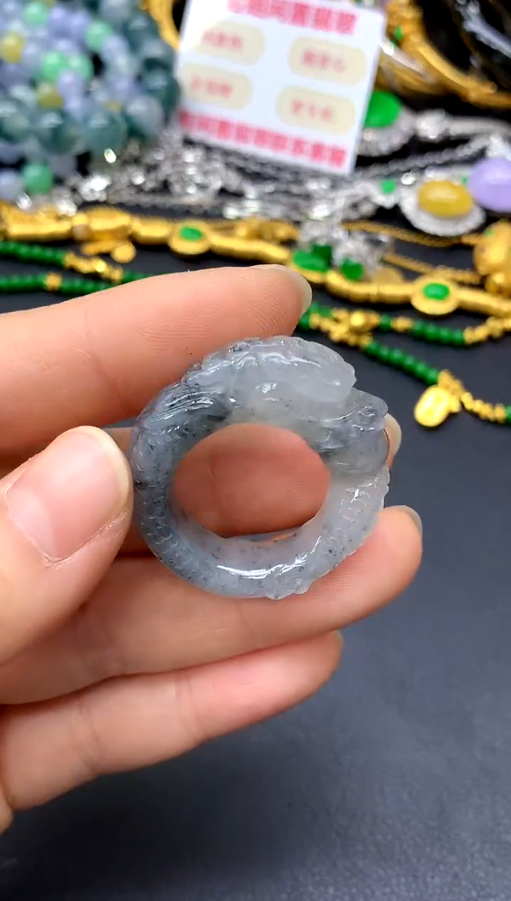 未镶嵌戒指翡翠615-中国好珍宝