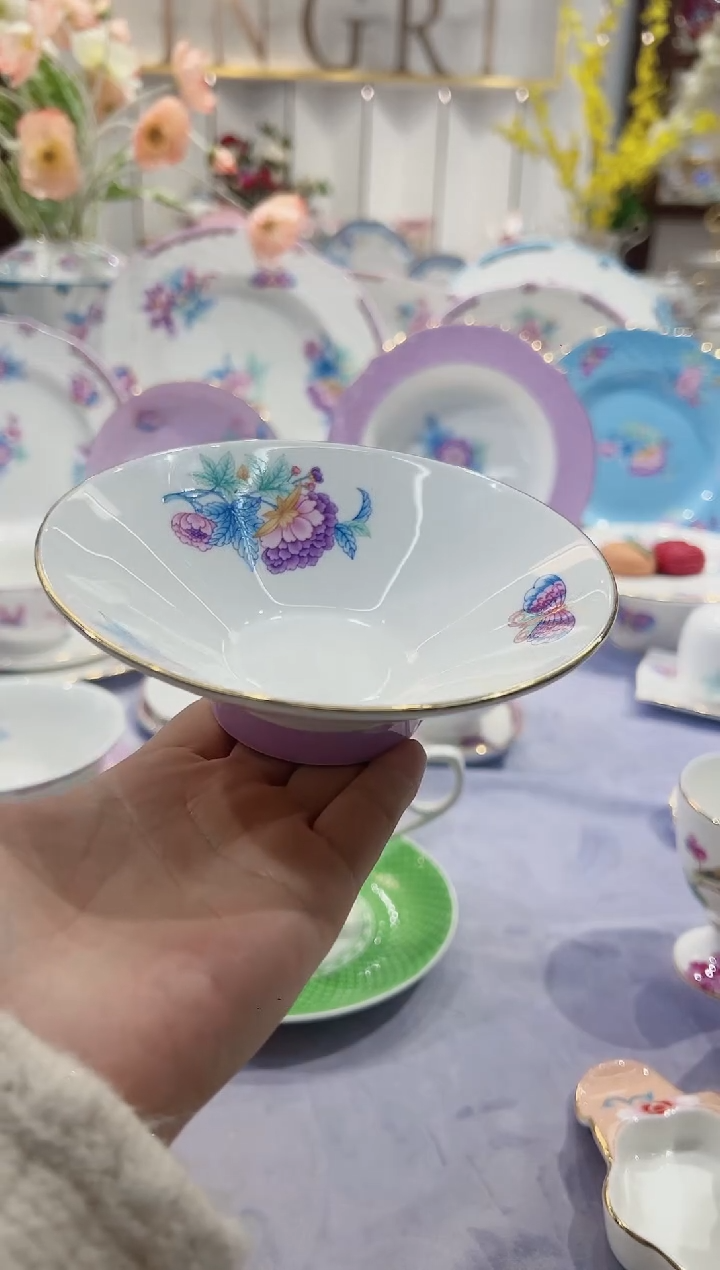 【闪购商品】骨瓷5英寸斗笠碗