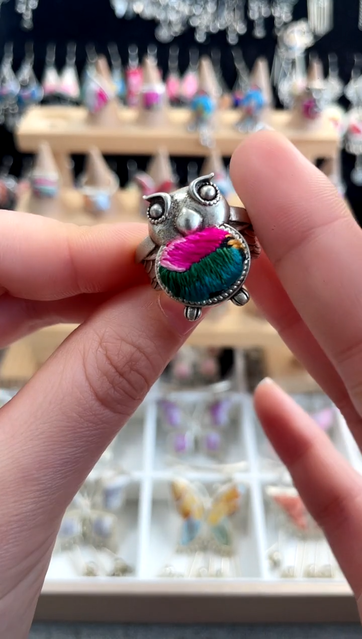 【闪购商品】织绣非遗刺绣饰品