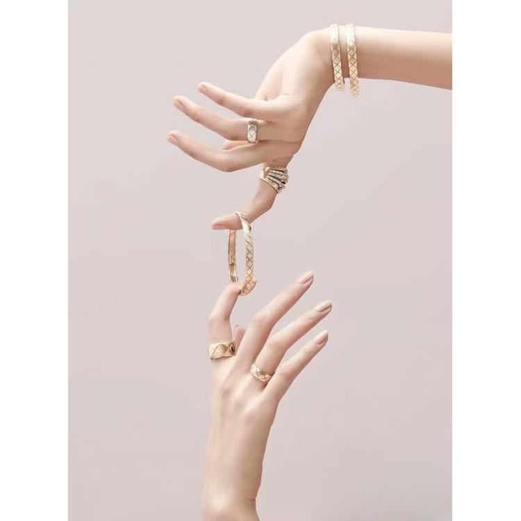 #沐南专项#001 满天星戒指轻奢简约情侣款