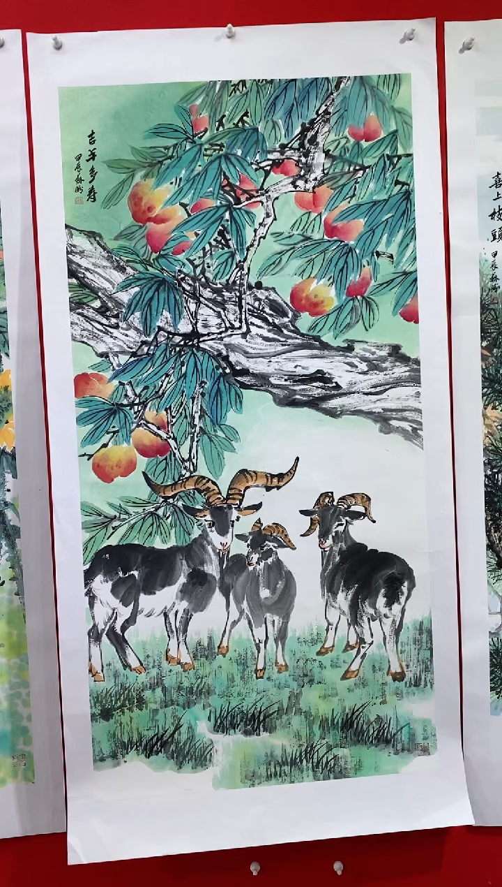 【闪购商品】国画sp714杰苏盼老师作品
