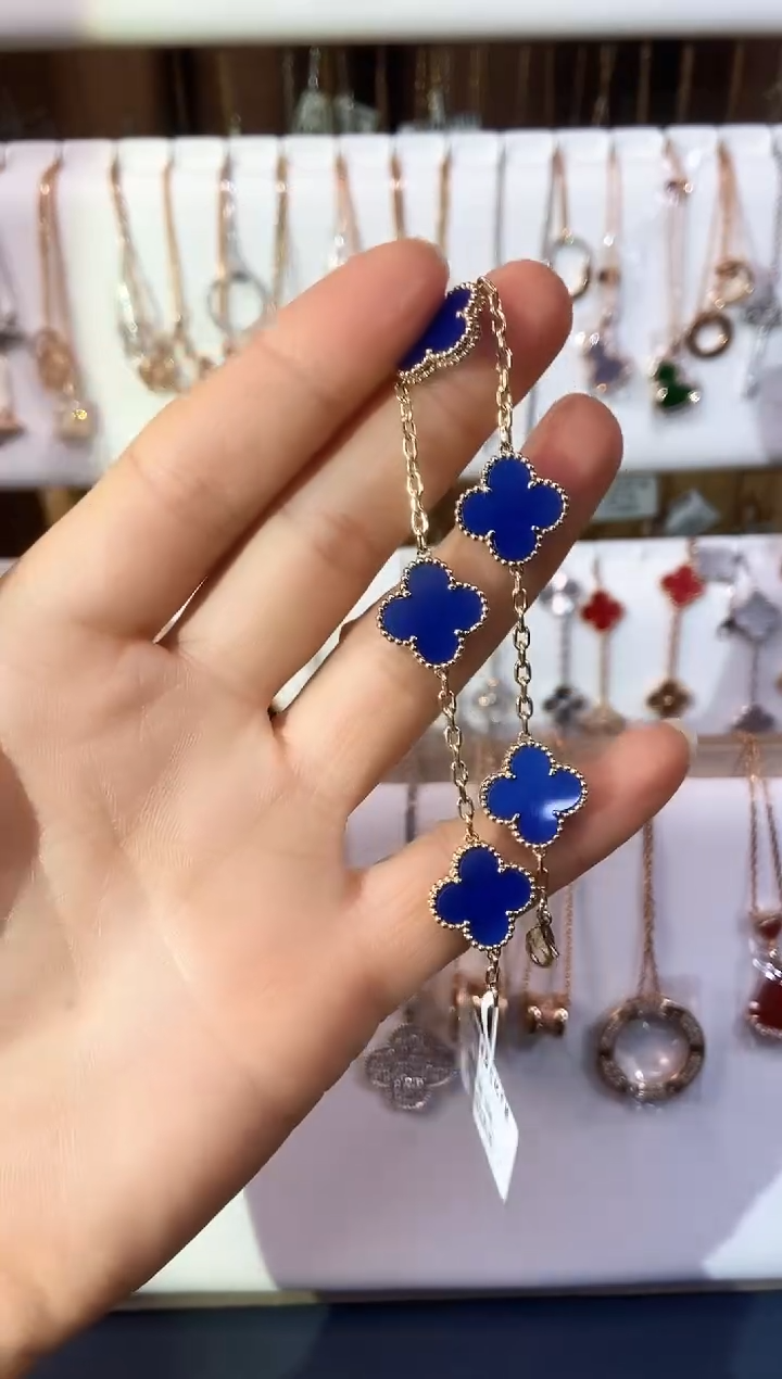 【闪购商品】玛瑙/玉髓手链18K金镶嵌玛瑙K黄