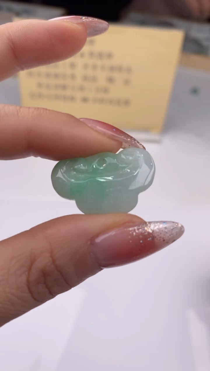 【闪购商品】翡翠吊坠(赠链)未镶嵌27856/静静聊翠