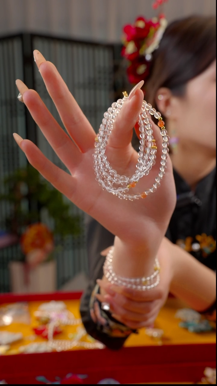 刺绣弦*H496 非遗苏绒花手工饰品