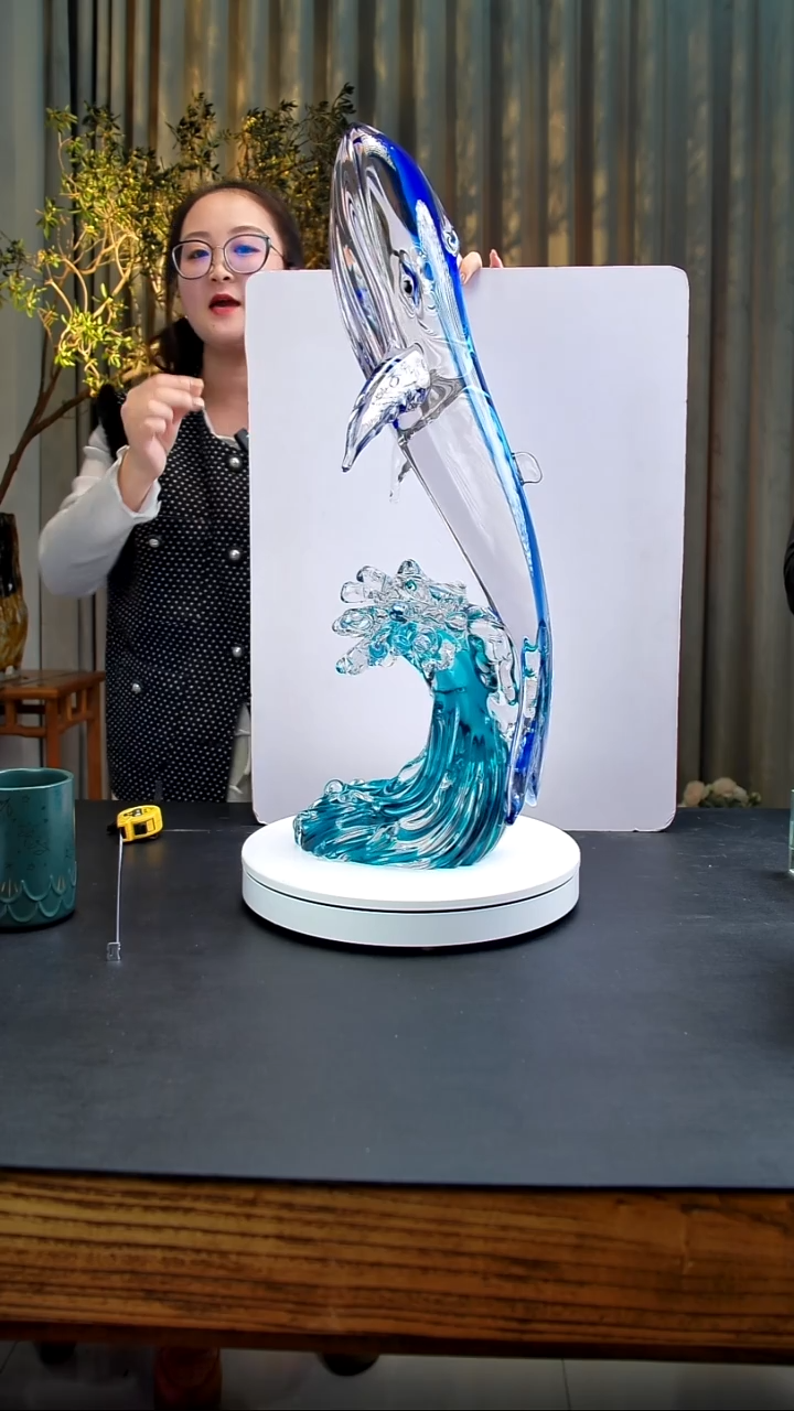 手工艺品琉璃梁哥琉璃艺术装饰摆件