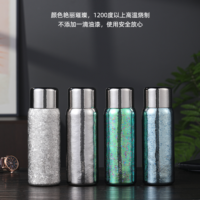 XIMX/希么希【中秋节礼物】纯钛保温杯夏季男女大容量焖便携泡茶杯