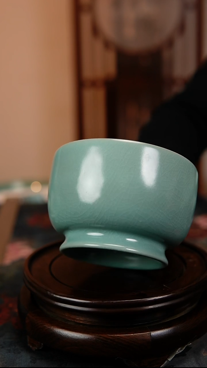 瓷片原产地原矿釉汝瓷  