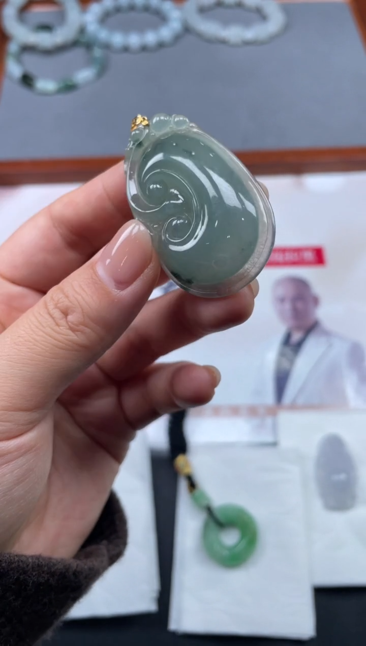 【闪购商品】定制翡翠未镶嵌02-23HDJT0137691