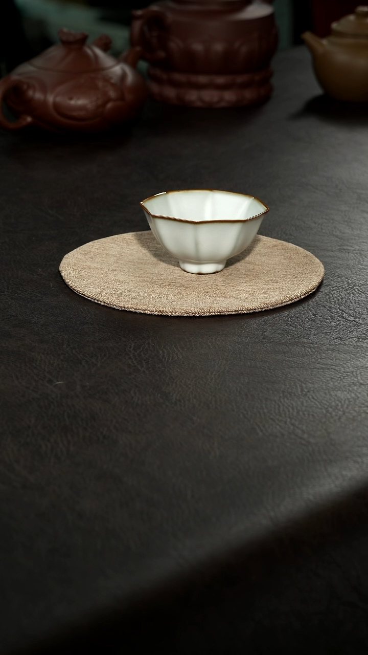 茶壶紫砂22八方汝窑杯