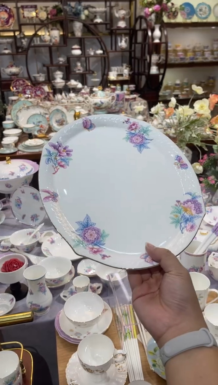 36%以上骨粉骨瓷大盘