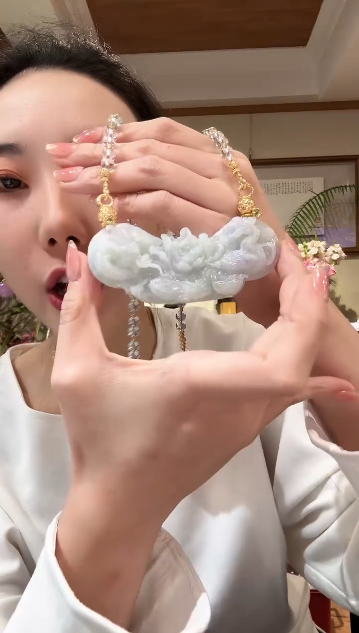 【闪购商品】翡翠颈饰未镶嵌国风