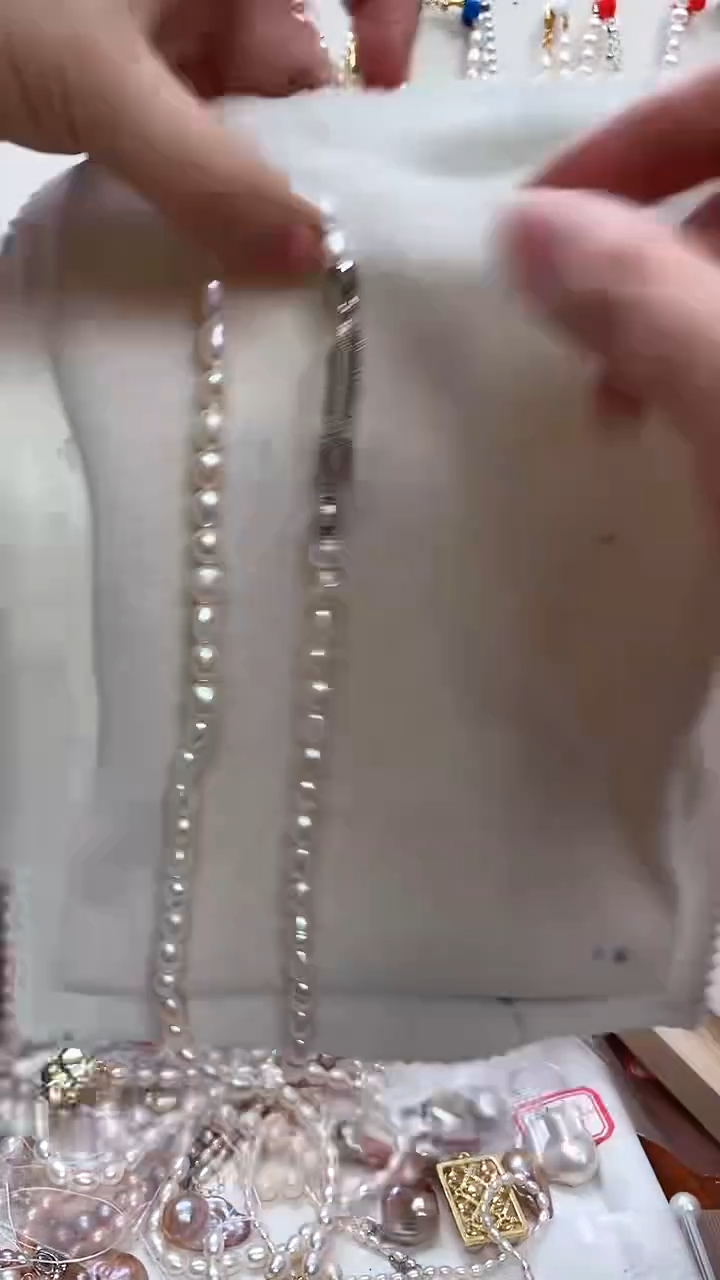 【闪购商品】淡水珍珠颈饰合金珍珠项链