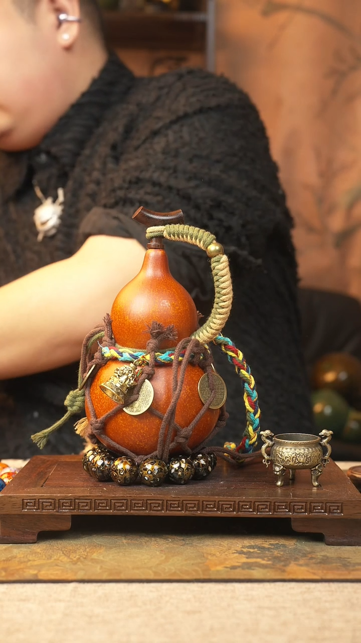 【闪购商品】345大漆葫芦一物一拍记葫堂出品