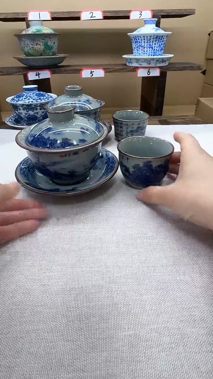 【闪购商品】景德镇制盖碗系列家用高端