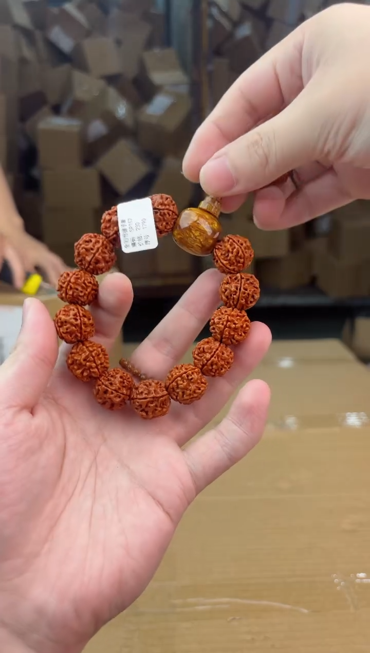 禧一文玩木作类材质手串无礼盒