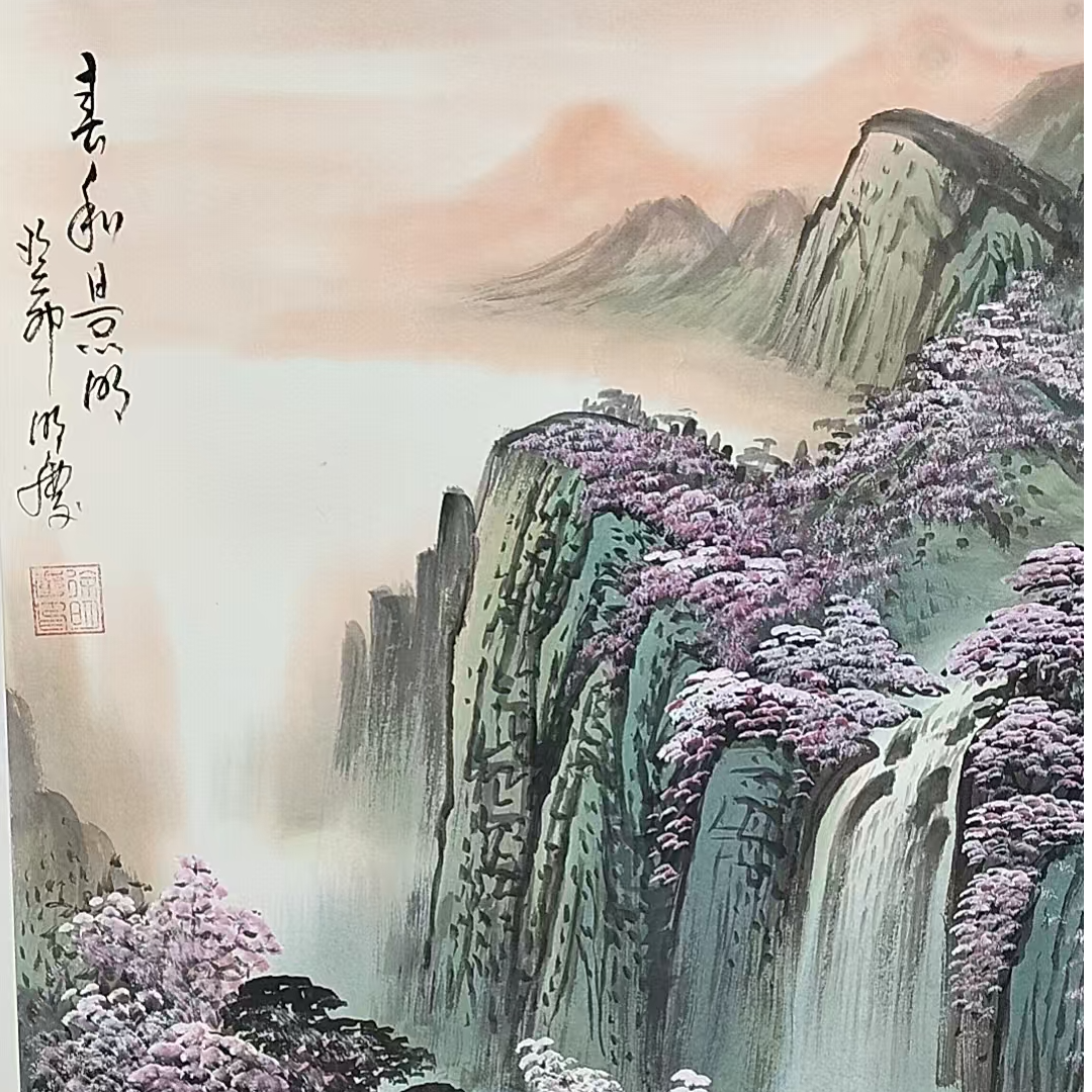 精品-徐明庆-四开三-春和景明图