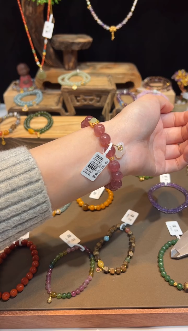 未镶嵌石英质玉手饰手饰@@